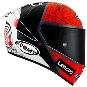 Capacete Suomy SR-GP Bagnaia 2022 - Laranja/Cinza
