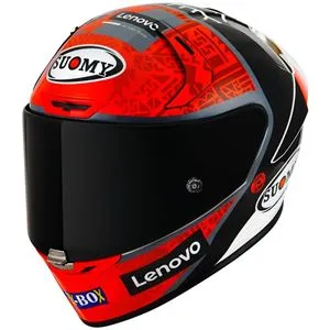 Capacete Suomy SR-GP Bagnaia 2022 - Laranja/Cinza