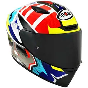 Capacete Suomy Track 1 Higher - Preto/Azul