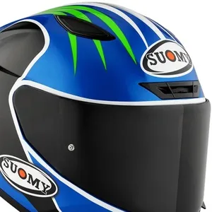 Capacete Suomy Track 1 Pecco Mugello 2022 - Azul/Preto