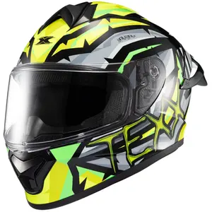 Capacete Texx Spihe Massai - Cinza/Verde