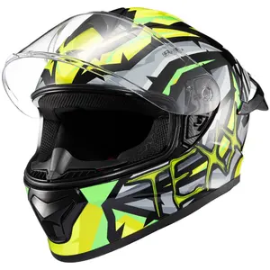 Capacete Texx Spihe Massai - Cinza/Verde