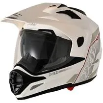 Capacete X11 Crossover Solides - Branco