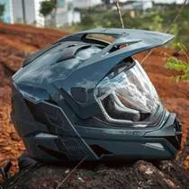 Capacete X11 Crossover Solides - Cinza