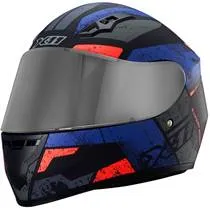 Capacete X11 Trust Pro Ballads - Azul/Laranja