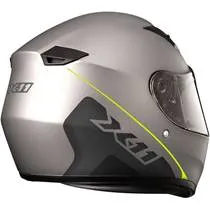 Capacete X11 Trust Solides Prata Fosco