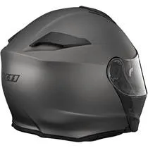 Capacete X11 Turner Solides Cinza Fosco (Escamoteável)