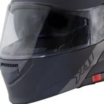 Capacete X11 Turner Solides Preto Fosco (Escamoteável)