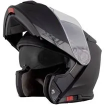 Capacete X11 Turner Solides Preto Fosco (Escamoteável)