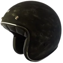 Capacete Zeus 380H V2 Rusty 2 Preto/Prata Fosco
