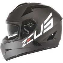 Capacete Zeus 806A Logo 2000A Preto Fosco