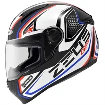 Capacete Zeus 811 Evo Revolution AL3 Preto/Azul (Inglaterra)