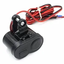 Carregador 12v Tomada/USB para Motos
