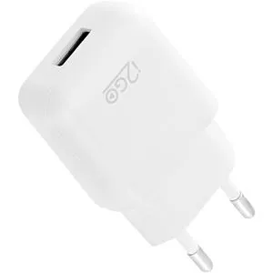 Carregador De Parede i2GO Basic Com 1 Saída USB Entrada 100-240V / Saída 5V-1A Branco