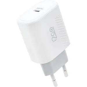 Carregador De Parede i2GO Pro Ultra Rápido 20W Com 1 Saída USB-C Power Delivery Branco