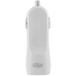 Carregador Veicular i2GO Basic Com 2 Saídas USB Entrada 12-24V / Saída 5V-2,1A Branco