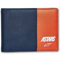 Carteira Alpinestars MX Azul Marinho/Laranja