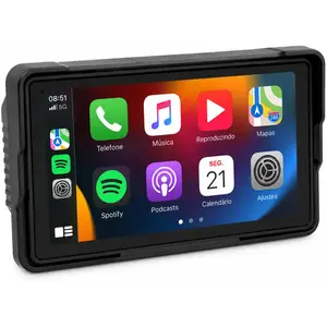 Central Multimídia para Moto Knup - RA931 (5 Polegadas) - CarPlay e Android Auto