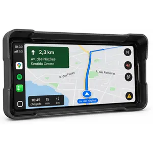 Central Multimídia para Moto Knup - RA933 (7 Polegadas) - CarPlay e Android Auto