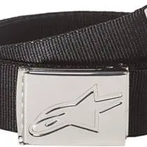 Cinto Alpinestars Ageless Web Preto Cromado