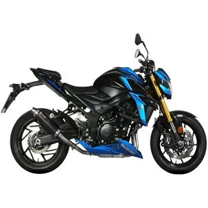 Escapamento MIVV GP Suzuki GSX-S750 (com Link Pipe) - Fibra de Carbono