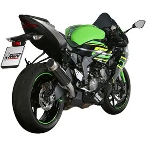 Escapamento MIVV GPpro Kawasaki ZX-6R (com Link Pipe) - Fibra de Carbono