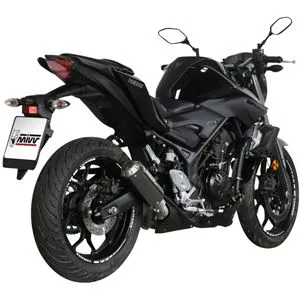 Escapamento MIVV MK3 Yamaha MT-03 (com Link Pipe) - Fibra de Carbono