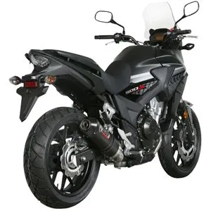 Escapamento MIVV Oval Honda CB500X (com Link Pipe) - Fibra de Carbono