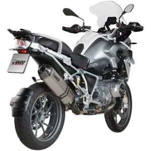 Escapamento MIVV Speed Edge BMW R 1200 GS (com Link Pipe) - Titânio/Fibra de Carbono