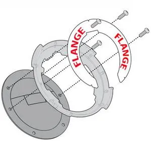 Flange para Bolsa de Tanque Givi Tanklock - BMW/Ducati - BF11BR