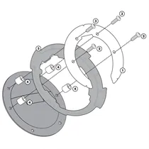 Flange para Bolsa de Tanque Givi Tanklock - Kawasaki Z900 / Versys X 300