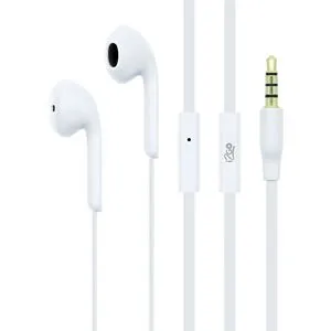 Fone De Ouvido i2GO Basic Active Com Microfone 1,2m 103db Branco