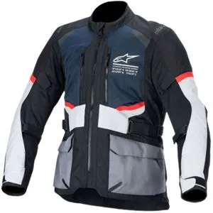 Jaqueta Alpinestars Andes Air Drystar Azul Escuro/Preto/Cinza