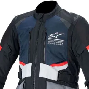 Jaqueta Alpinestars Andes Air Drystar Azul Escuro/Preto/Cinza