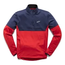 Jaqueta Alpinestars Mission Mid Layer Azul/Vermelho