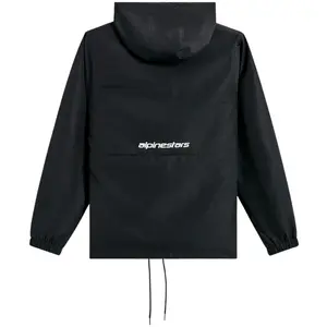 Jaqueta Alpinestars Speeder Chromium Windbreaker - Preto/Branco