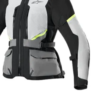 Jaqueta Alpinestars Stella Andes Air Drystar Cinza/Preto/Gelo Escuro