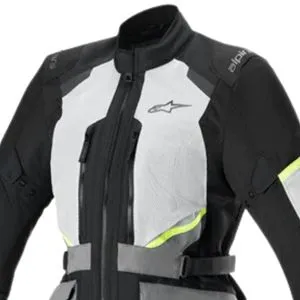 Jaqueta Alpinestars Stella Andes Air Drystar Cinza/Preto/Gelo Escuro