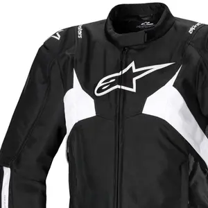 Jaqueta Alpinestars Stella T-Jaws V4 WP Preto/Branco