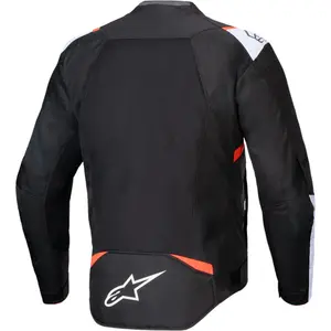 Jaqueta Alpinestars T SPS Air V2 - Preto/Branco/Vermelho Fluor
