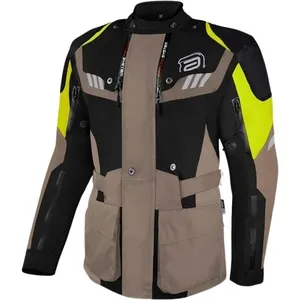 Jaqueta ASW Pangea Preto/Caqui/Amarelo Fluor