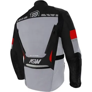 Jaqueta ASW Pangea Preto/Cinza/Vermelho