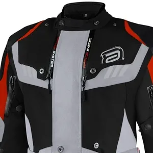 Jaqueta ASW Pangea Preto/Cinza/Vermelho