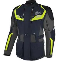 Jaqueta ASW Pangea V2 Azul/Cinza/Amarelo