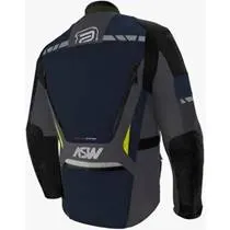 Jaqueta ASW Pangea V2 Azul/Cinza/Amarelo