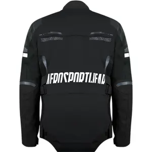 Jaqueta ASW Tectonic - Preto/Branco (100% Impermeável)