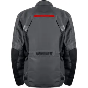 Jaqueta ASW Tsunami Cinza Chumbo/Preto/Vermelho
