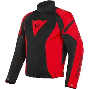 Jaqueta Dainese Air Crono 2 Tex Preto/Vermelho