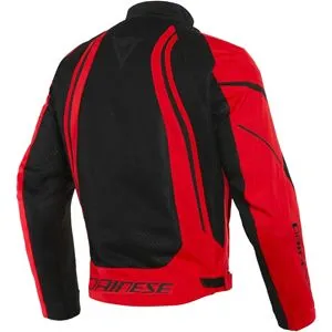 Jaqueta Dainese Air Crono 2 Tex Preto/Vermelho