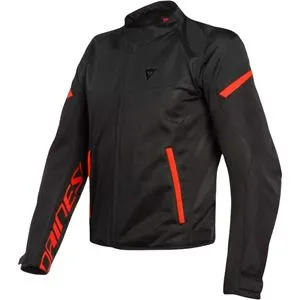 Jaqueta Dainese Bora Air - Preto/Vermelho Fluor